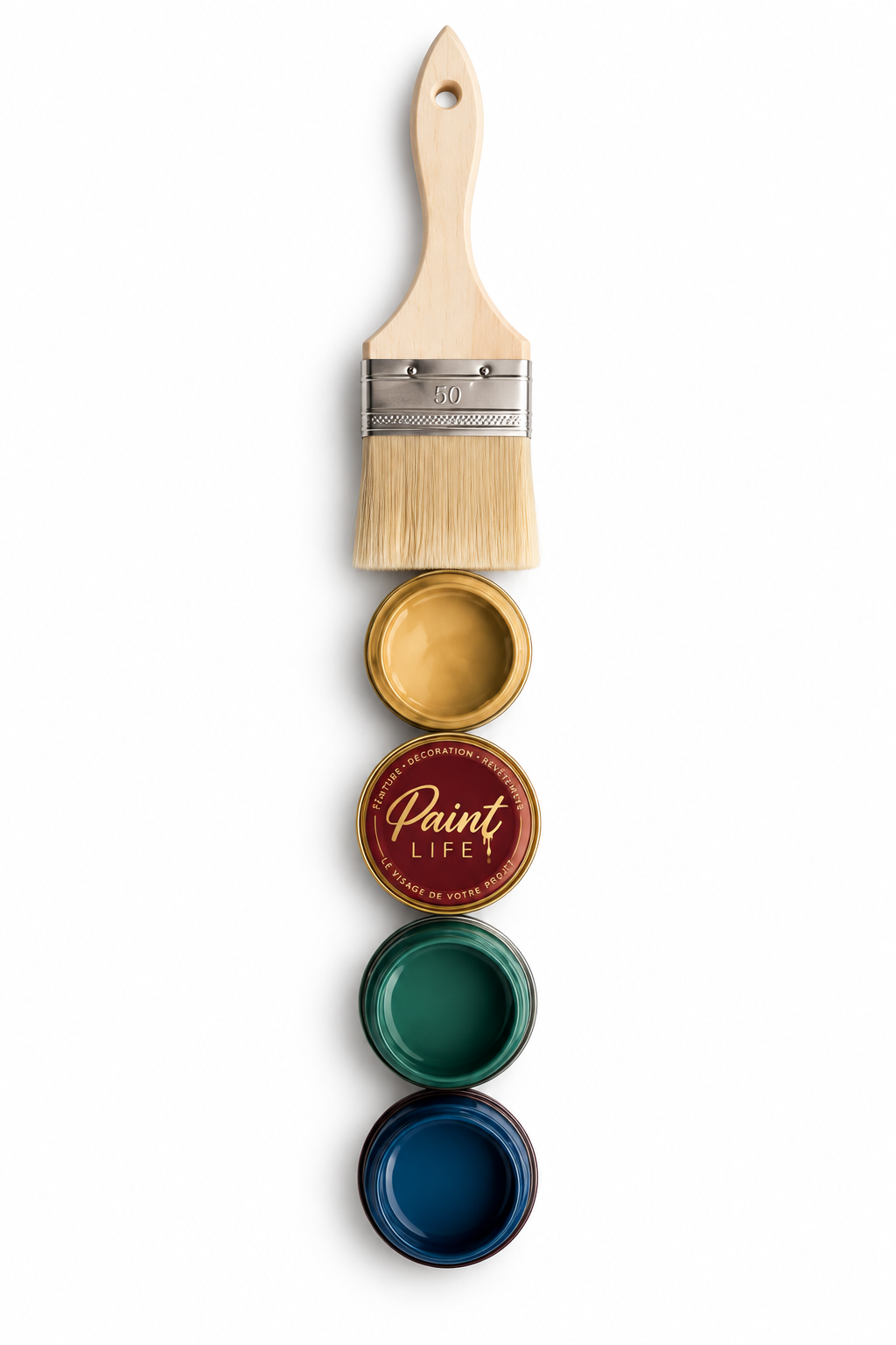 Pinceau et couleurs PAINT LIFE